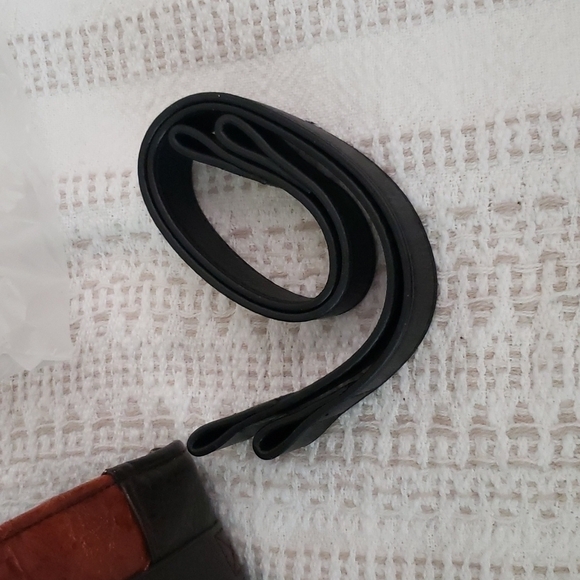 Miche purse, base purse, cover panel, interchangable, rust orange red - Picture 10 of 12